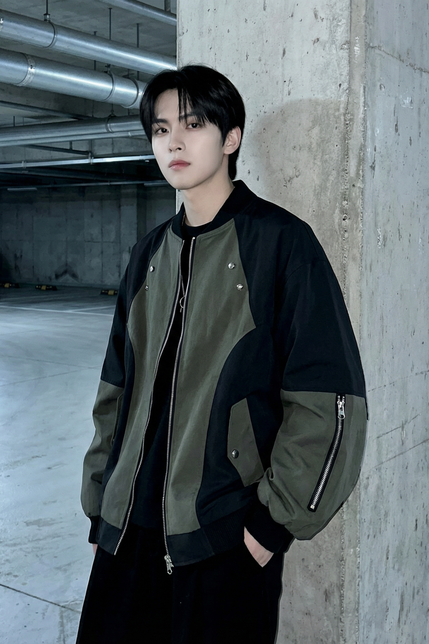 现货休闲百搭撞色拼接棒球服美式复古夹克JK830-P80,男装夹克,星座1017