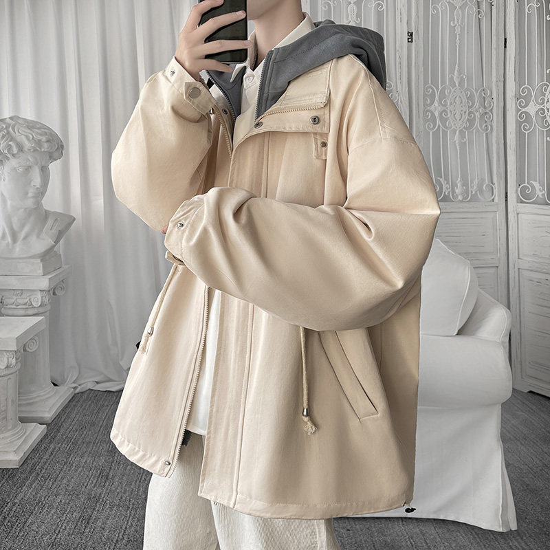 2021春季假两件夹克男连帽宽松外套1017-W8154-P108-控128,男装夹克,星座1017