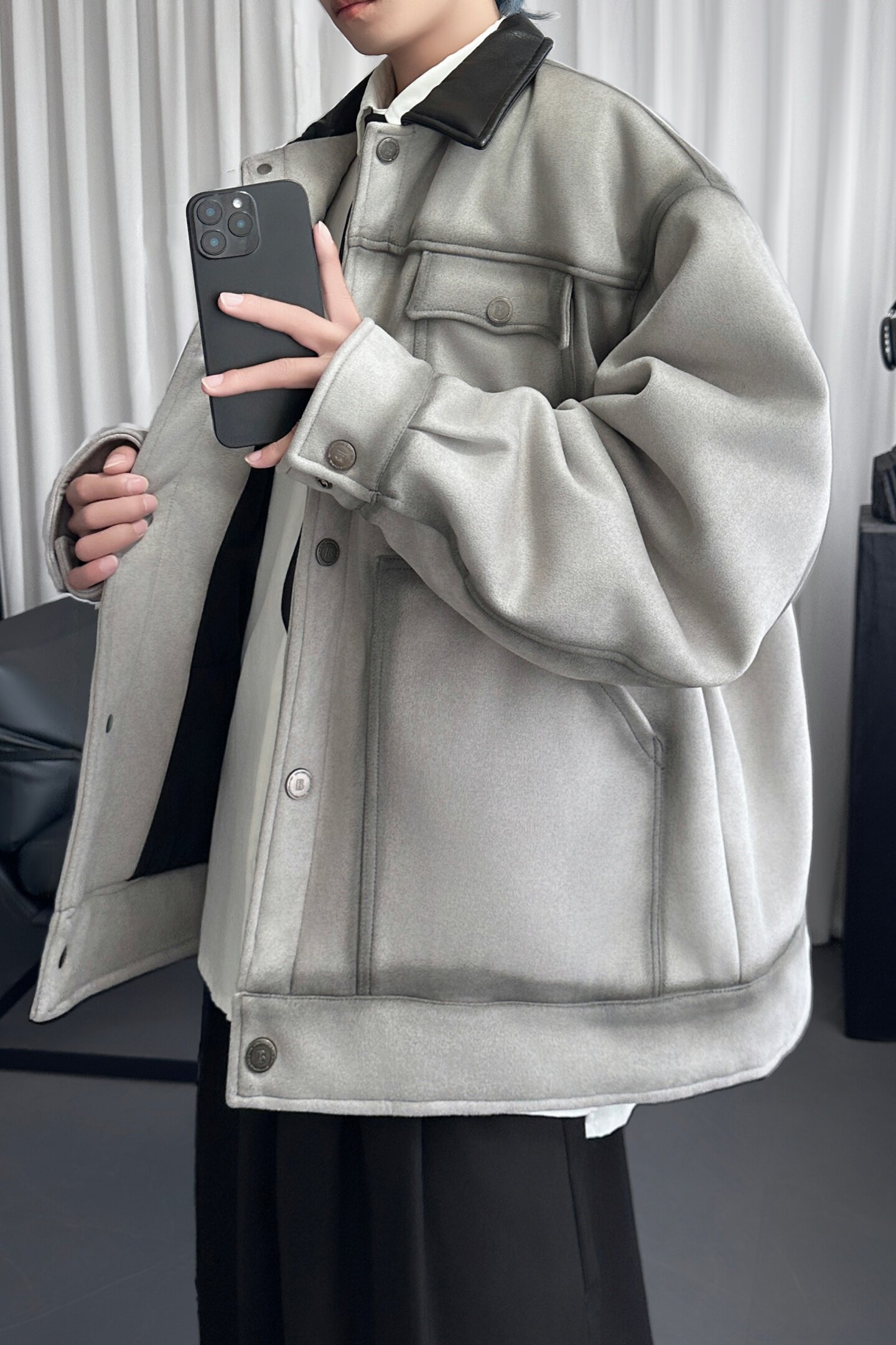 工装棉服男款冬季外套加厚外套防寒棉袄保暖棉衣夹克R5579-P138,男装夹克,星座1017