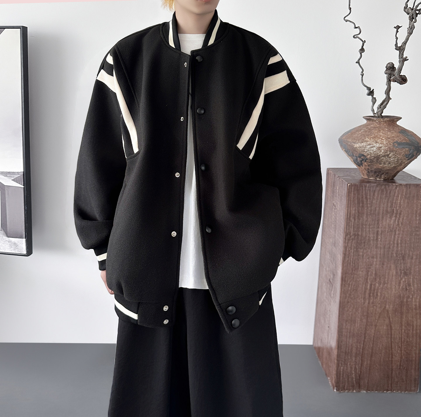 美式复古棒球服飞行夹克R0023-P88控118,男装夹克,星座1017