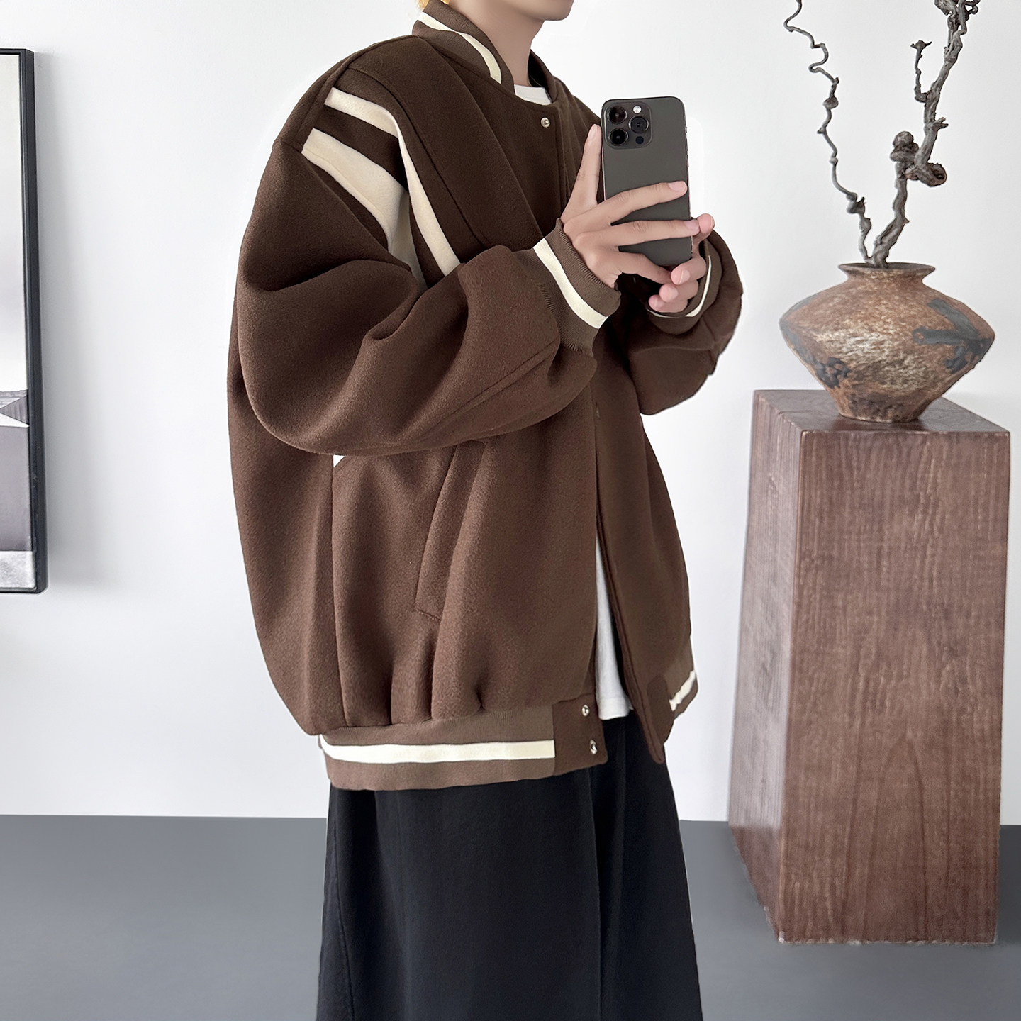 美式复古棒球服飞行夹克R0023-P88控118,男装夹克,星座1017