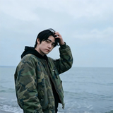 现货迷彩假两件棉服重磅水洗飞行服街头风外套M9881-P148，男装棉衣，星座1017