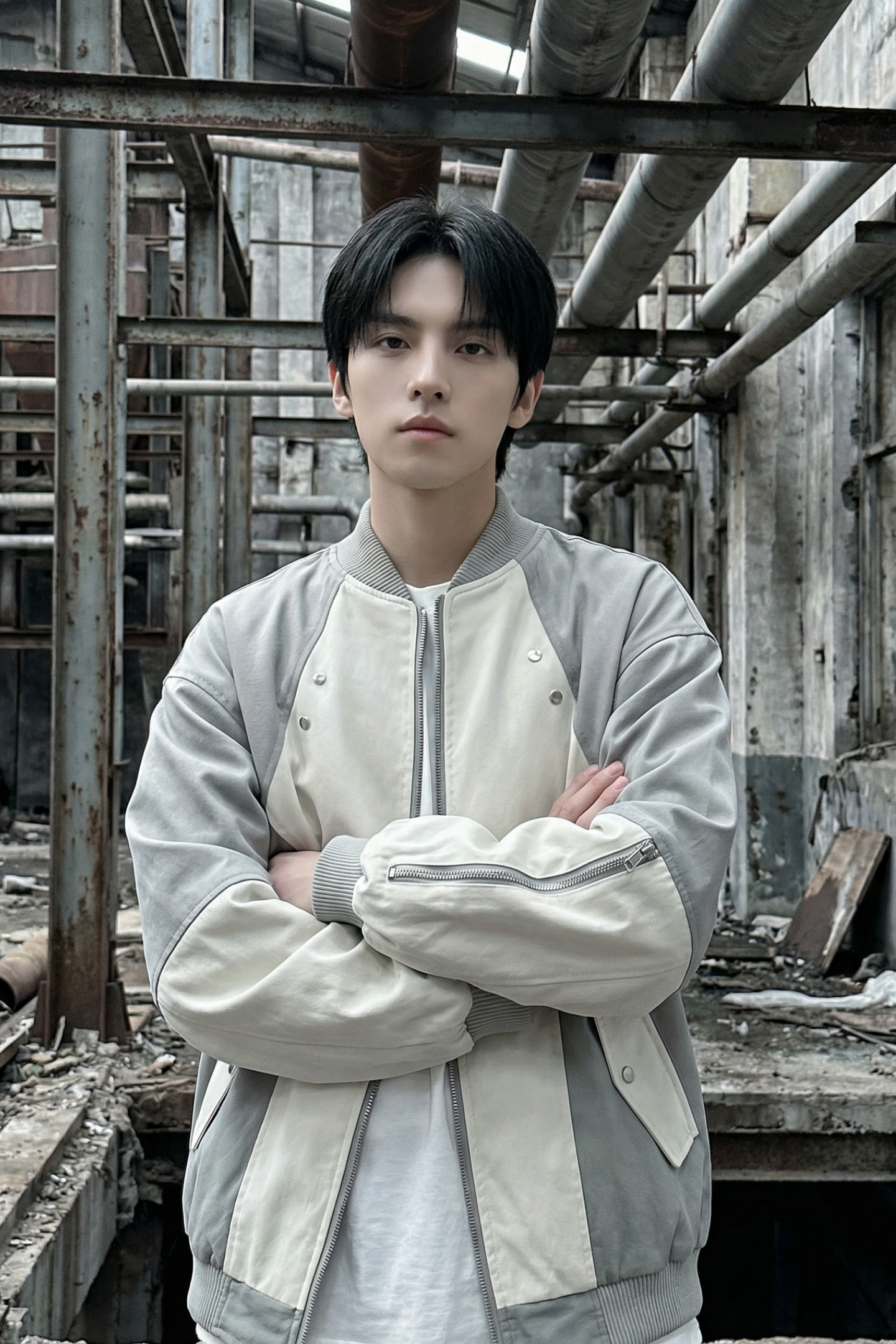 现货休闲百搭撞色拼接棒球服美式复古夹克JK830-P80,男装夹克,星座1017