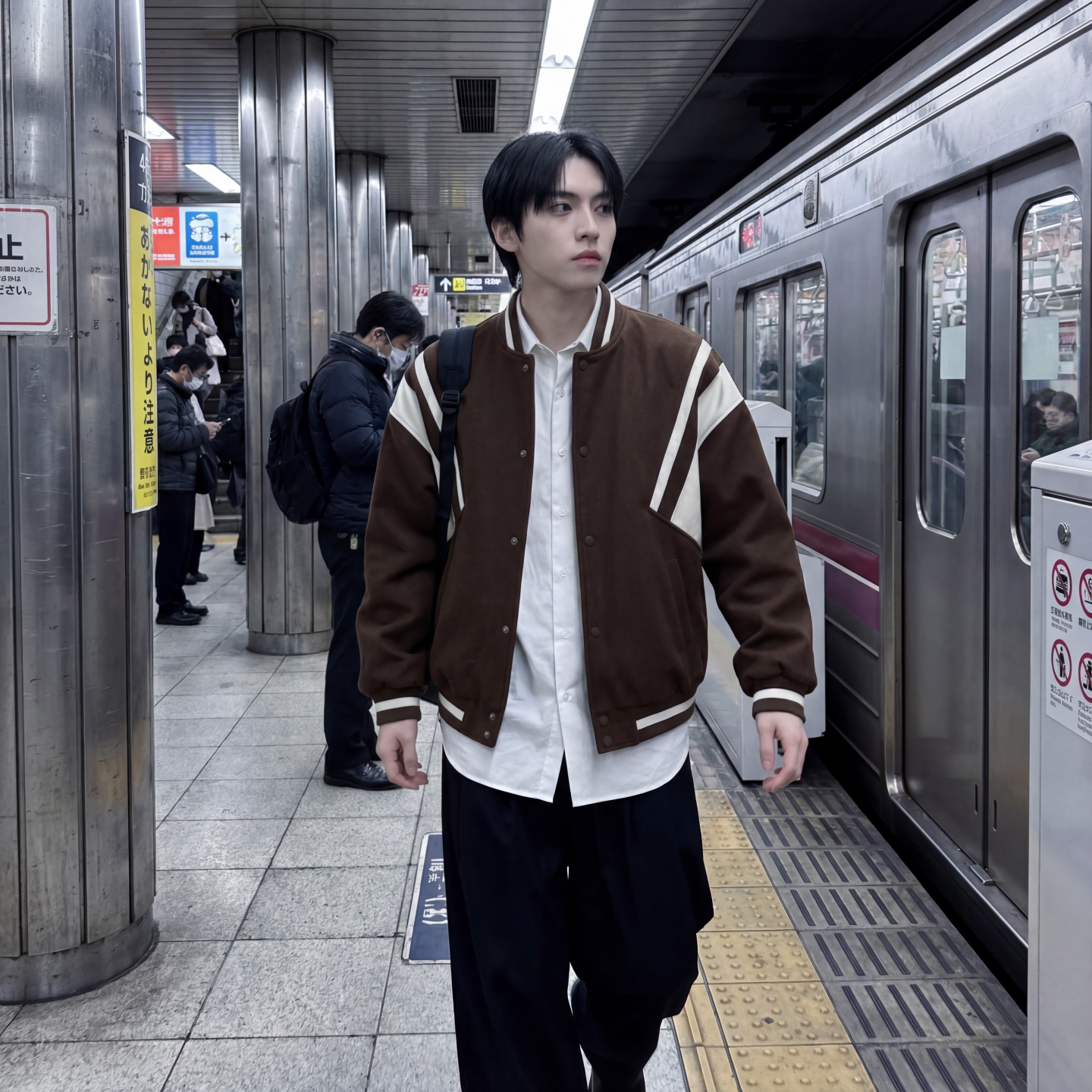 现货撞色美式复古夹克棒球服流行外套W0023-P88控118加绒P100,男装夹克,星座1017