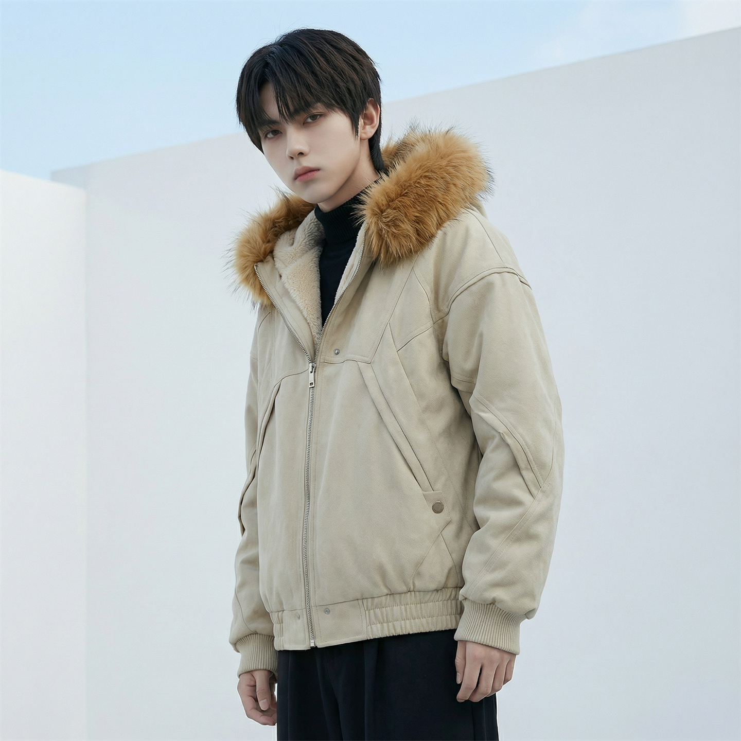 现货冬季座山雕加绒加厚外套重磅帆布水洗棉服夹克M3957-P148，男装夹克，星座1017