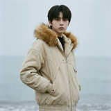 现货冬季座山雕加绒加厚外套重磅帆布水洗棉服夹克M3957-P148，男装夹克，星座1017