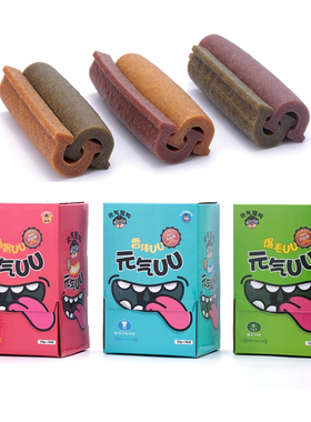 元气宠物UU30支狗狗泰迪金毛博美洁齿骨磨牙棒调理肠胃磨牙狗零食