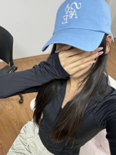 韩国ins风字母刺绣棒球帽女四季 简约百搭软顶显脸小遮阳鸭舌帽男