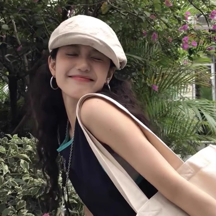 薄款透气水洗亚麻褶皱设计八角帽气质显脸小马术帽一帽多戴女