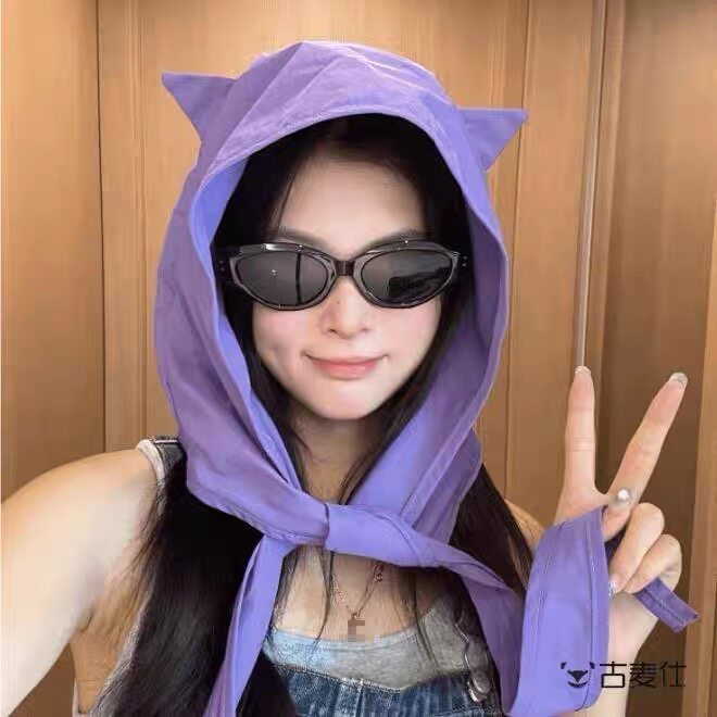出游防晒遮阳帽女可爱春夏秋