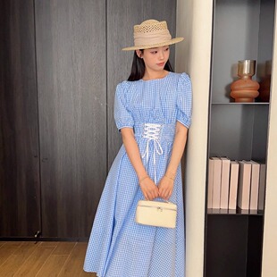 2025法式度假缎带草帽女春夏秋草编凹顶百搭复古防晒老钱风小礼帽