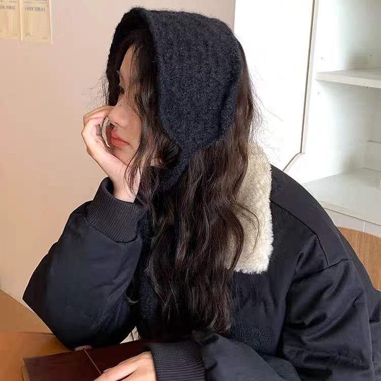 2025新款针织毛线耳罩女冬季韩版护耳耳套加厚防寒保暖耳暖氛围感