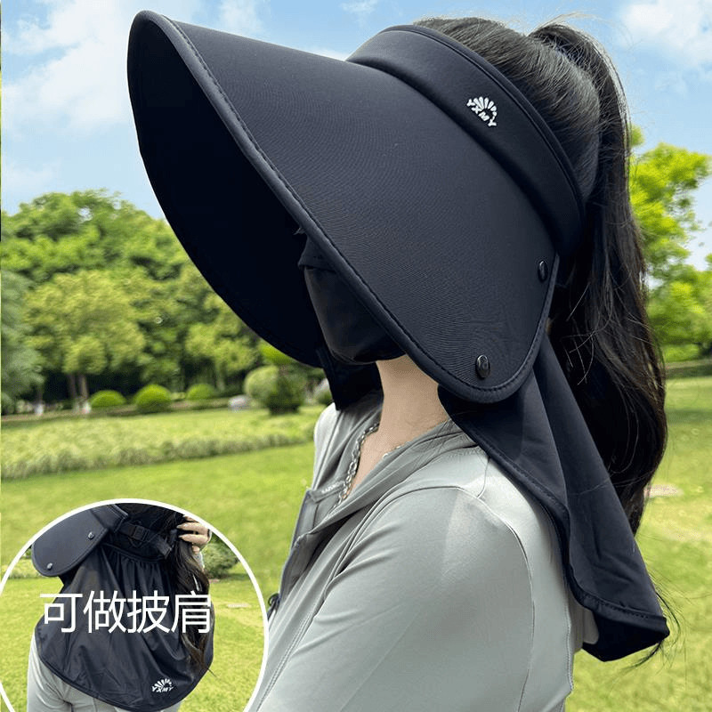 逛街防晒帽女冰丝凉感休闲夏