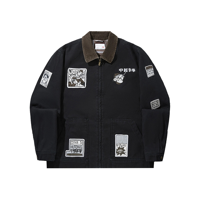 中国李宁2025新款男士棉服