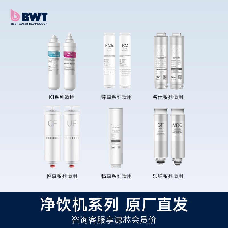 BWT原装滤芯悦享系列CF/UF滤芯图片