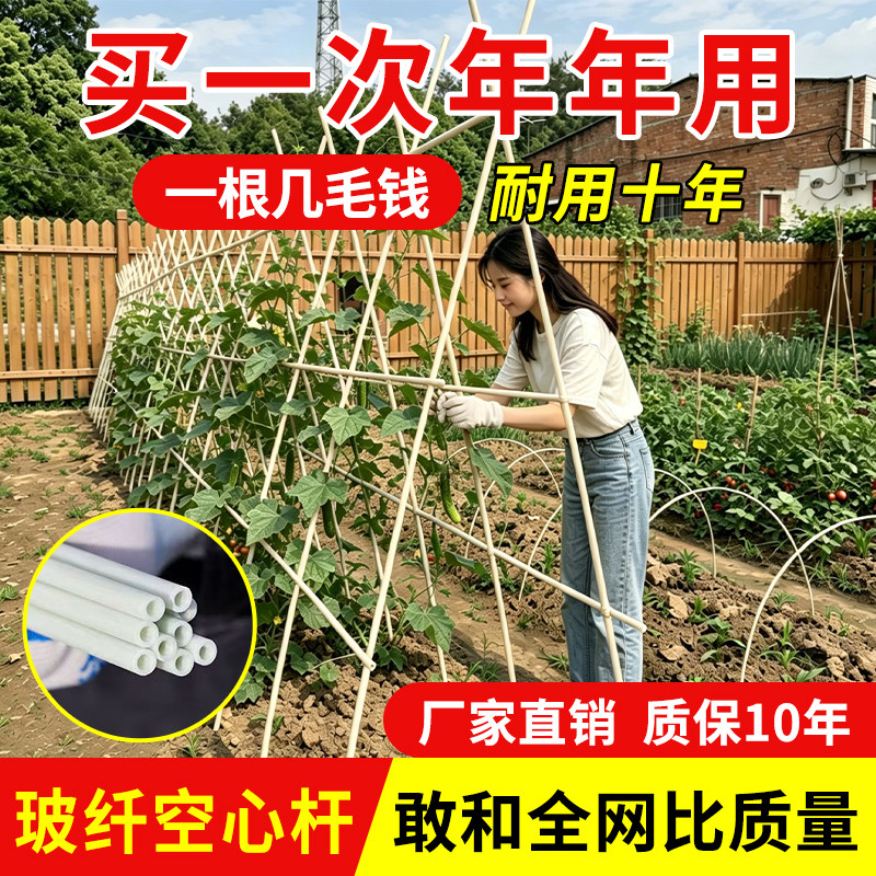 辣椒扶苗杆防倒伏支架断杆包赔图片