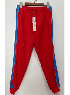 kappa卡帕男女运动长裤春秋时尚串标休闲收口小脚卫裤K08Y2AK62M