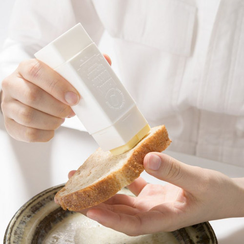 日本黄油棒纳豆夫妇同款涂棒旋转