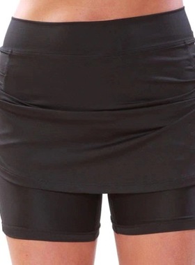 2026 women clothes外贸时尚纯色中腰裙裤女式带口袋运动休闲裤新