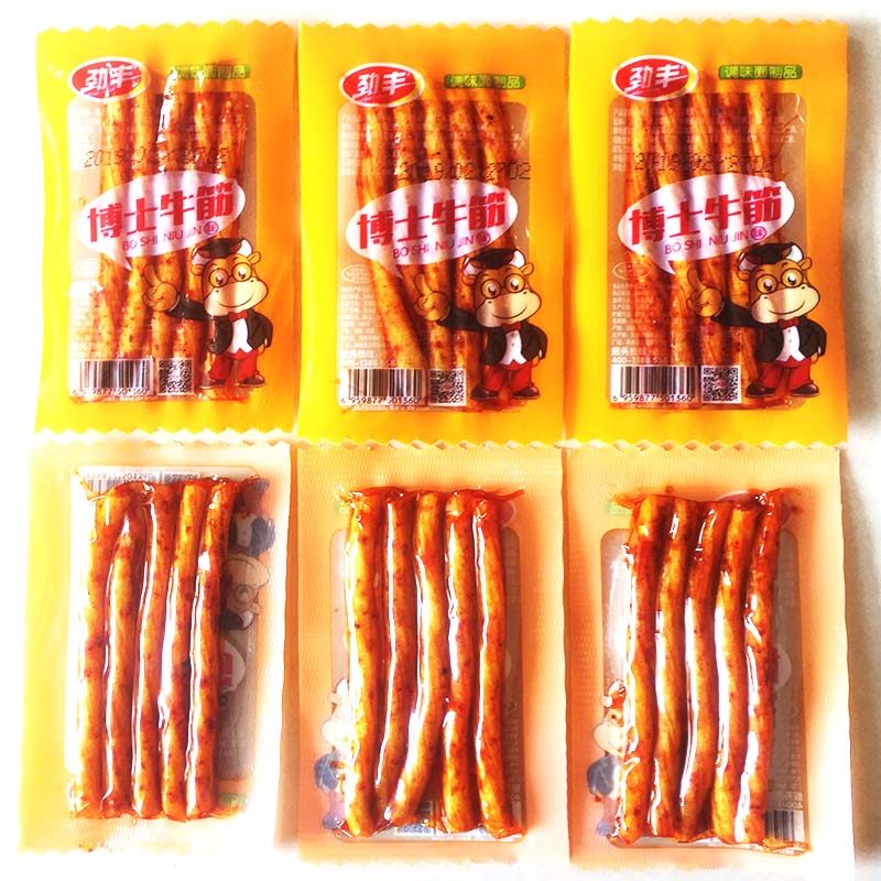 劲丰 博士牛筋18g*60袋 素牛筋手撕牛板筋辣条辣片麻辣小面筋零食,零食/坚果/特产,面筋制品,淘宝优惠券,粉丝福利购,淘宝优惠卷