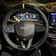 凯迪拉克XT4专用手缝方向盘套XT5傲歌CT4锐歌CT5 XTS CTS GT4把套