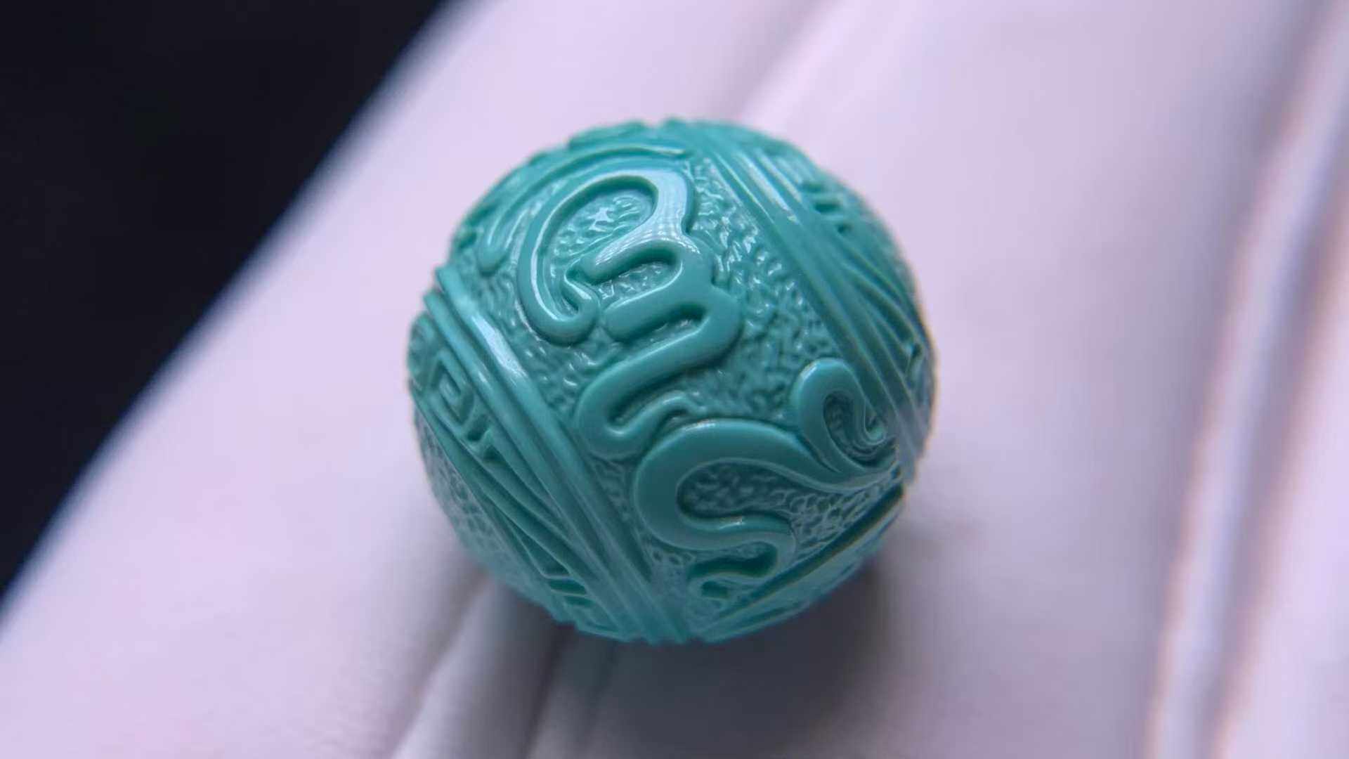 湖北十堰矿区天然原矿高瓷绿松石DIY配件