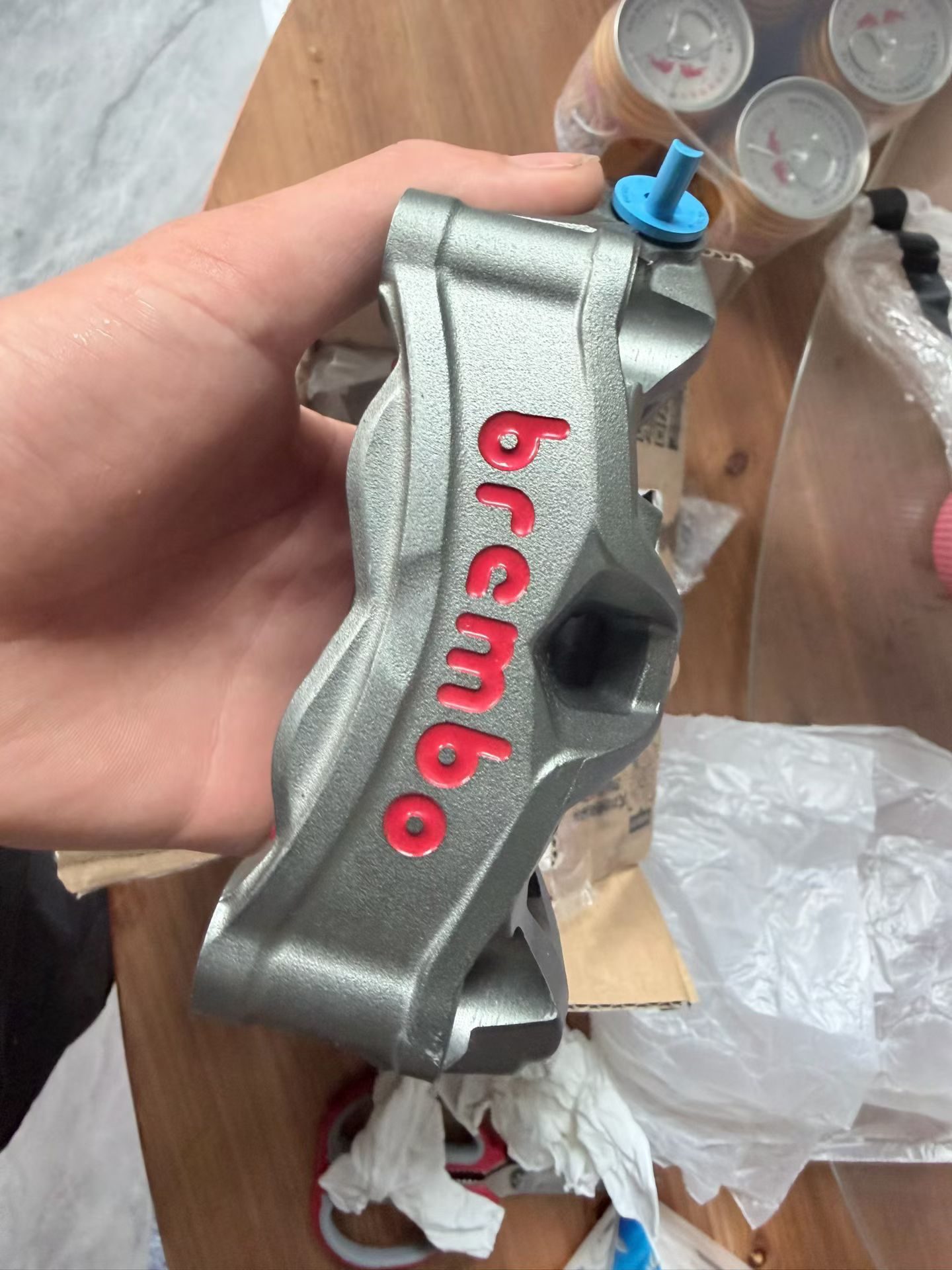 Brembo布雷博M50S左卡 19年杜卡迪V4S原厂拆车件 99新大辐射刹车
