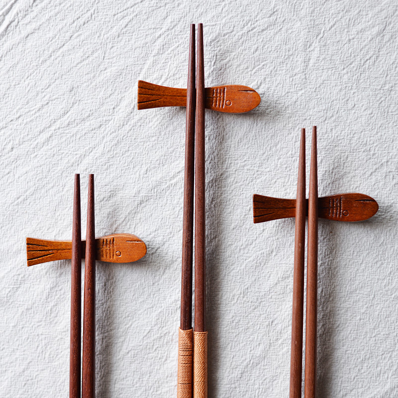 日式环保天然餐具实木筷子