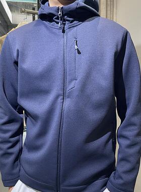 lulu平替 城市技能系列 速暖速热科技暖绒男士户外连帽抓绒外套