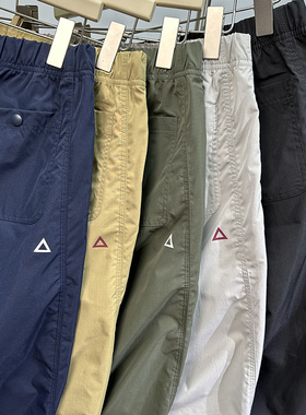 意大利设计师款 户外运动弯刀系列防风防泼水透气男士休闲长裤