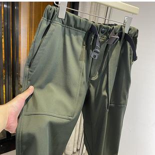 休闲长裤 秋冬软壳裤 户外防风防泼水加绒保暖立体剪裁男士 COL平替