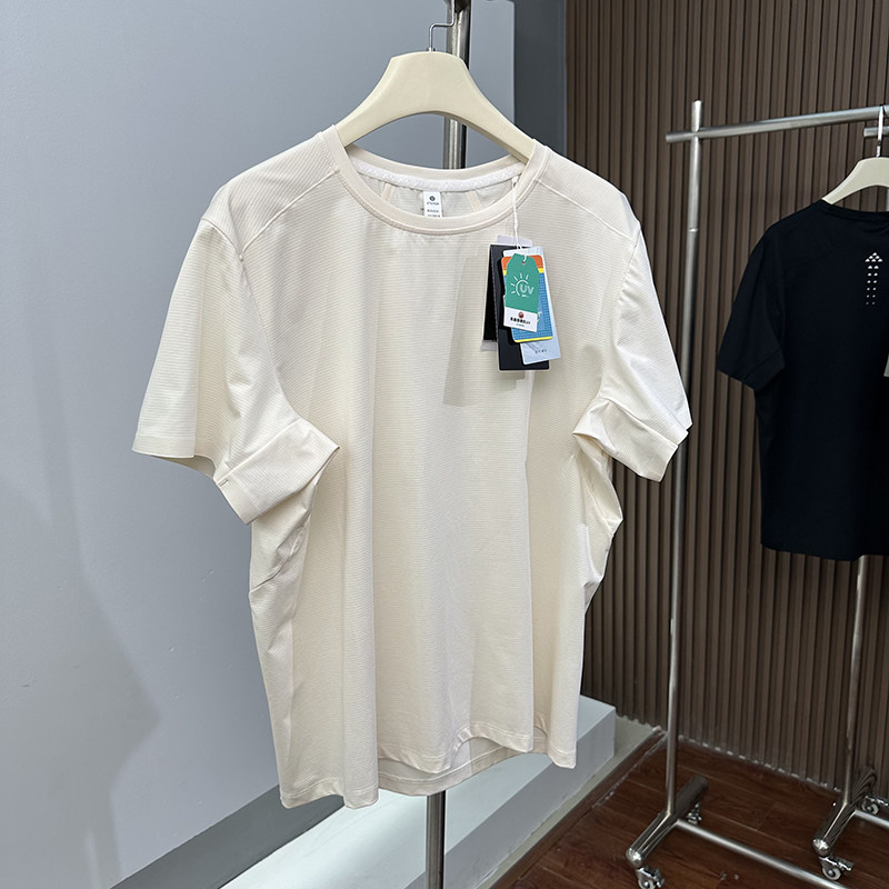 Kl Alternative 2025 Summer New Outdoor Sports Casual T-Shirt Sun Protection Lightweight Breathable Quick-Drying Round Neck Short-Sleeve Men's