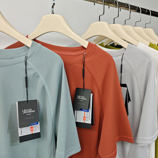 机能跑步健身吸湿速干短袖 户外运动男士 圆领透气T恤 夏季 lulu平替