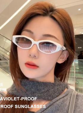 2025新款GM宝石墨镜男黑色多边形猫眼时尚ins风珠宝太阳镜女VEGAX