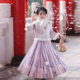 套装 汉服儿童装 国风拜年服新年过年衣服 女童马面裙秋冬装 2026新款