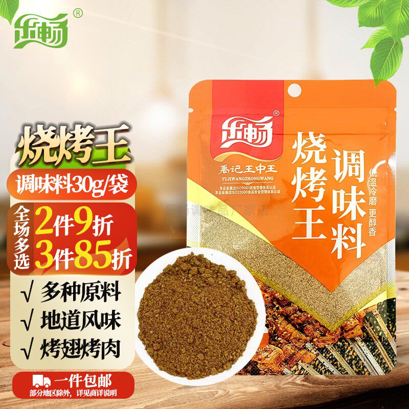 乐畅烧烤王调料30g 商超同款 烤肉烤串撒料蘸料腌料空气炸锅料