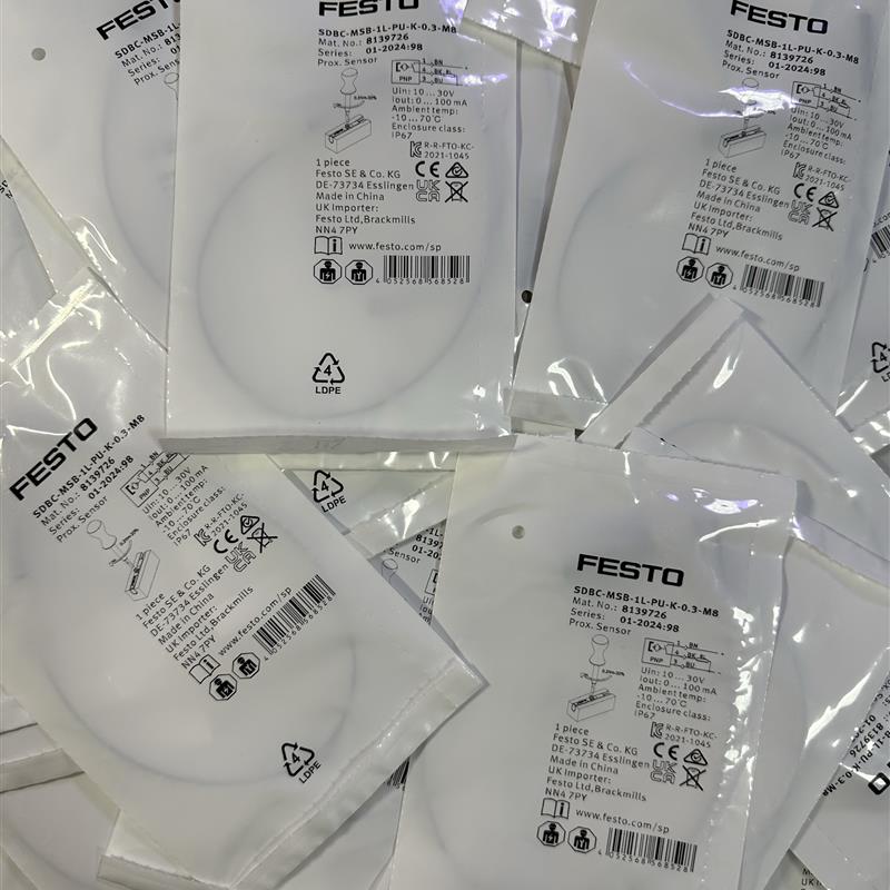 议价费斯托 磁性开关 8139726 SDBC-MSB-1L-PU-K-0.3-M8 8150174