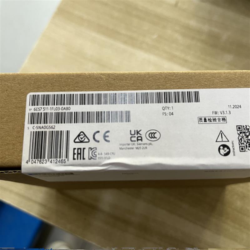 议价西门子6ES7511-1FL03-0AB0全新正品 中央处理器 6ES75111FL03