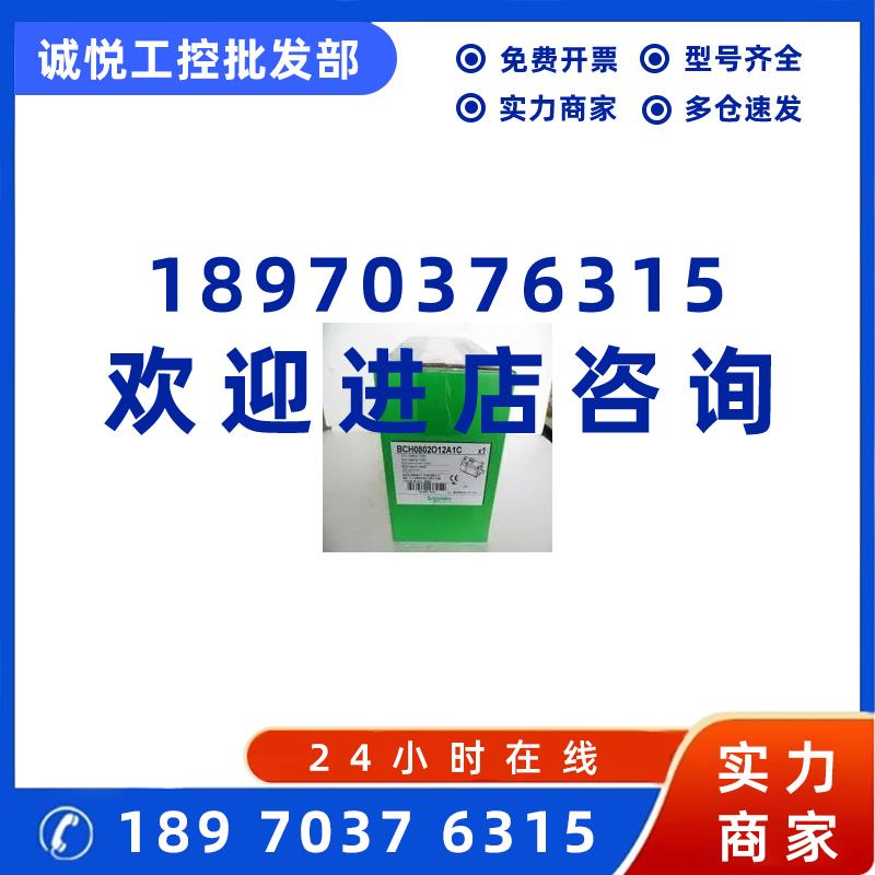 议价施耐德电机BCH0802O12A1C现货销售0.75KW公司开店现货多多