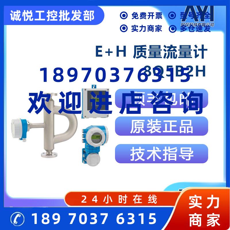 议价E+H 质量流量计 8Q5B2H-BAECACCAGBAB1BSAABSAA2 议价