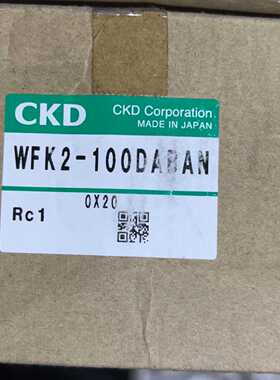 议价CKD流量计WFK2-100DABAN全新原装秒发货