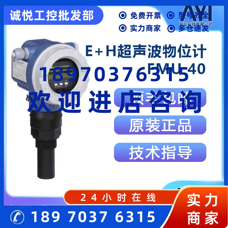 议价德国E+H超声波液位计FMU40-ARB2A2现货 FMU40-ANB2A2现货速发