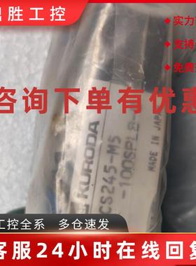 议价0KURODA黑田精工 电磁阀 RCS245-M5-100SPLB-B 日本正品全新