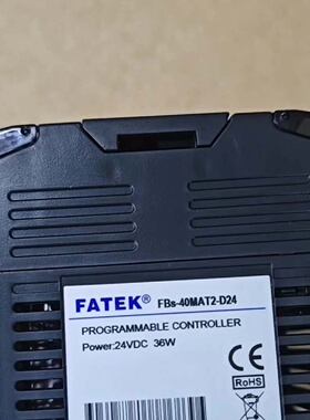 议价FATEK永宏PLC主机 FBS-40MAT2-D24 全新现货