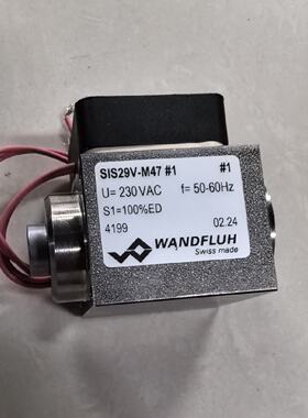 议价议价SIS29V-M47 #1  U 230 VAC WANDFLUH万德鲁电磁阀全新原