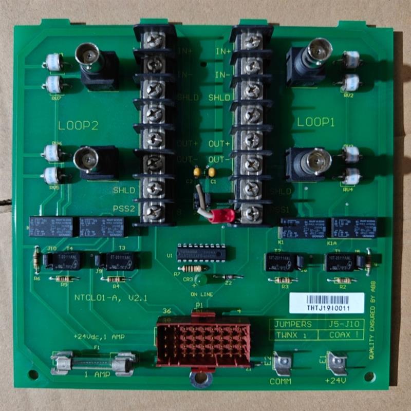 议价ABB端子控制板NTCL01原装现货