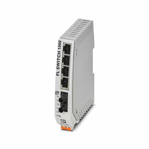 议价1085179菲尼克斯FL SWITCH 1004N-FX ST 4个RJ45端口1个ST光