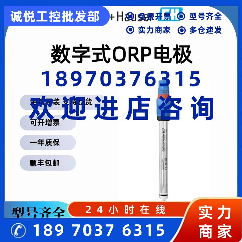 议价E+H 电极CPS12E-AA7GAA2 模拟式pH电极 PH电极传感器