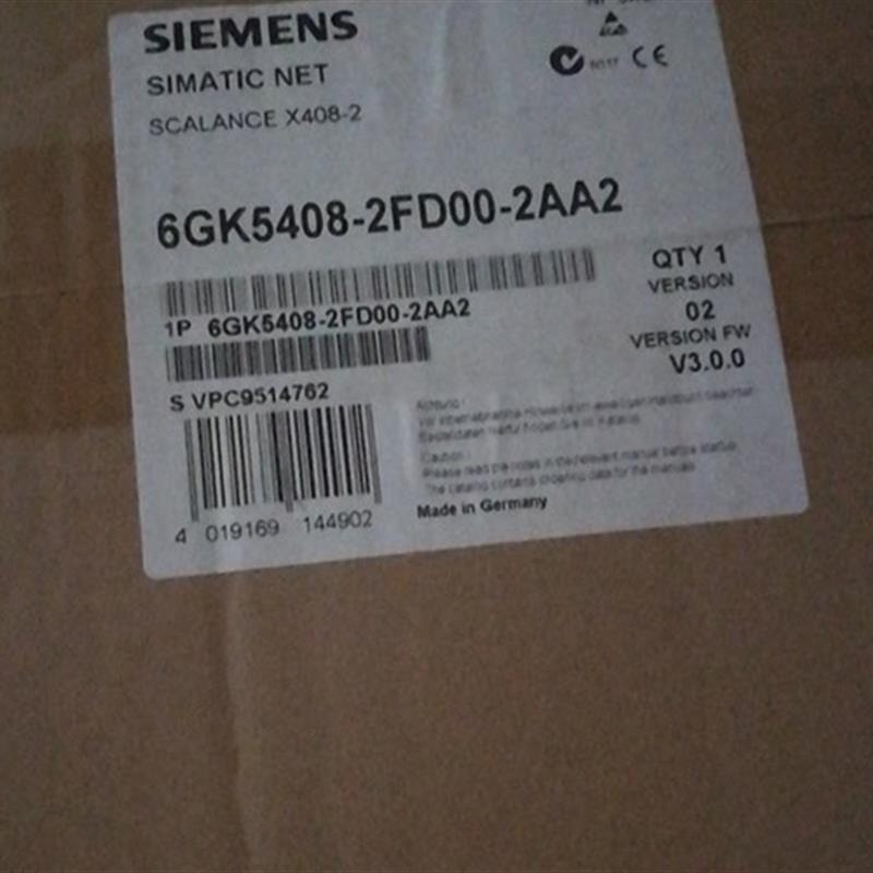 议价西门子6GK5408-2FD00-2AA2全新千兆模块化交换机6GK54082FD00