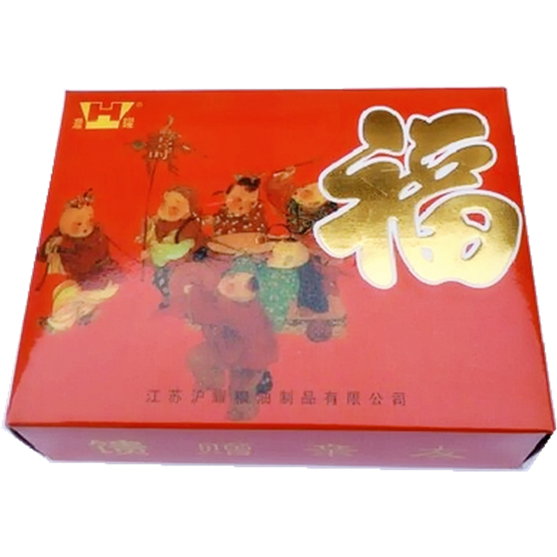 零食小吃丹阳特产沪耀福字沪耀大糕160g云片糕核桃芝麻好吃看得见